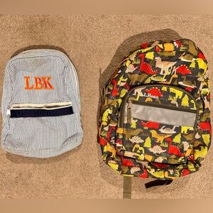 EUC toddler backpacks